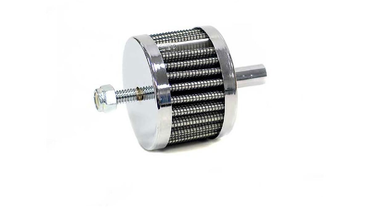 Filtre+de+ventilation+du+Carter-moteur+-+base+en+acier+-+10mm+Raccord+-+Avec+goujon+de+montage+%2862-1090%29